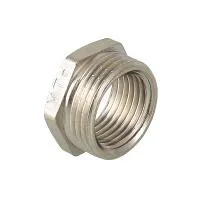 Футорка никелированная Valtec 3/8* x 1/4* Футорка никелированная Valtec 3/8* x 1/4*