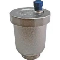 Воздухоотводчик автоматический Stout 3/4* (никель) Воздухоотводчик автоматический Stout 3/4* (никель)