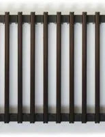 Решетка роликовая KVZ 180 х 20 х 800, коричневая Решетка роликовая KVZ 180 х 20 х 800, коричневая