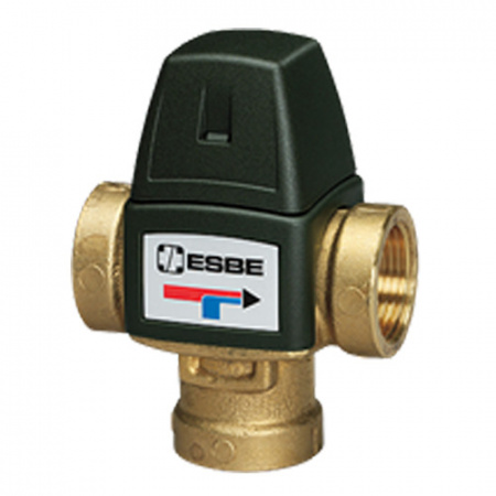 Клапан термостатический смесительный ESBE VTA321 - 3/4* (ВР, PN10, регулировка 35-60°C, KVS 1.6)